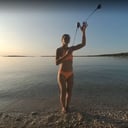 Special Fire Dancing Naked On Sunset Beach Extra Long And Hot With Redhead Lea On Vacation VRgoddess vr porn video