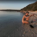 Special Fire Dancing Naked On Sunset Beach Extra Long And Hot With Redhead Lea On Vacation VRgoddess vr porn video