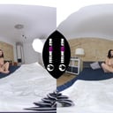 Zhane Sexy Busty Babe Nude Photosession Backstage FeelmeVR vr porn video