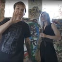 Risky Public Nude Graffiti Girls On Vacation Poppy And Brille Make Some Art Creative Porn VRgoddess vr porn video