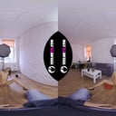 Virtual Reality Nude Striptease With Lady In Red Polina FeelmeVR vr porn video