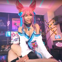 Ahri Rides On Me And Milks Cock With Her Puss Monmon Wu ModelMediaVR vr porn video