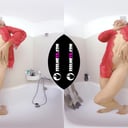 180VR Video Polina With Oiled Body Masturbates In A Shower FeelmeVR vr porn video