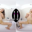 180VR Video Polina With Oiled Body Masturbates In A Shower FeelmeVR vr porn video