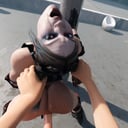 Fuck Harley Quinn in Public Before the Police Arrive - Laughing, Standing Doggy style, Busted VReal_18K vr porn video