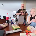 Threesome Emma Corti & Eliz Benson With Stepgrandpa MagicmanYu VRXClouds vr porn video
