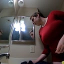 Giantess Cleans Bathroom Jane Judge vr porn video