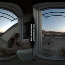 Private Sunset Vacation Dancing And Pussy Licking Miss Pussycat With Cherri VRgoddess vr porn video