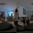 Vacation Sexy Tattooed Brille Giving Me Nasty Sloppy Wet Blowjob Between The Scenes With Mouth Cum VRgoddess vr porn video