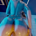 Claire and Ada grinding on a tub with Jill and Ashley masturbating - Resident Evil parody VReal18K vr porn video