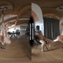 Ingrida Giving Private Strip Show Pole Dance Show For Anonymous Masked Big Boobed Girl Diana VRgoddess vr porn video