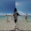 Vacation To A Topless Beach Then Late Night 4 Girl Naked Dancing VRgoddess vr porn video