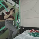 Christmas Gift Tall Venezuelan BTS Photoshoot Luna Perri PLAYVR vr porn video