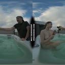 Behind The Scenes Filming Pretty Lika Rooftop Jacuzzi Dildo Masturbating VRgoddess vr porn video