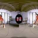 Piss And Foot Tease With A Kinky Dominant Brunette Lilian VRFootFetish vr porn video