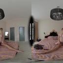Lesbian Sex Strapon Fucking Sucking Layla With Miss Pussycat VRgoddess vr porn video