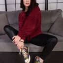 A Bored Woman Shows Off Her Sexy Feet Redsnow VRFootFetish vr porn video
