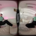 Ellah On The White Casting Couch Finger Masturbating VRgoddess vr porn video