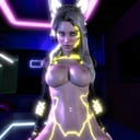 Cyberpunk Cowgirl, Starring Alana Cuddle Mocap vr porn video