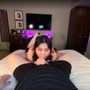 Nerdy Big Boob Asain Loves Pussy Sliding And Sucking Cock PeepingThom vr porn video