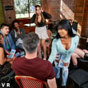 Awesome Foursome Blowjob Ember Snow Jennie Rose Nicole Doshi BlowVR vr porn video