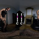 Paula Big Tits Babe Slapping Herself in Old House VR180 Photo Session Backstage FeelmeVR vr porn video