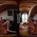Josie Fresh Bored Watching Tv And Masturbating With A Dildo VRgoddess vr porn video