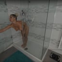 Voyeur Perky Oiled Up Tits in Shower Cassandra RealStoryVR vr porn video