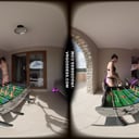 Josie Fresh And Sofie Playing Table Football Nude At The Italian Villa VRgoddess vr porn video
