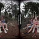 Kristina Emmux And Rebeka Ruby Wide Open Legs And Pussies Outdoors In Italian Forest VRgoddess vr porn video