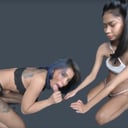 Amy Gael Blowjob training Arsians vr porn video