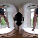Margarita Young Teen Virtual 3D Strip On The Window FeelmeVR vr porn video