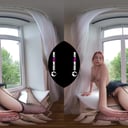 Margarita Young Teen Virtual 3D Strip On The Window FeelmeVR vr porn video