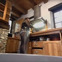 Kitchen Bucket Talk Mistress April April Movie Productions vr porn video
