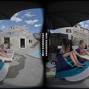 Kristina Emmux And Rebeka Ruby Poolside Naked Sunbathing Swimming Italian Villa VRgoddess vr porn video
