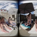 Kristina Emmux And Rebeka Ruby Poolside Naked Sunbathing Swimming Italian Villa VRgoddess vr porn video