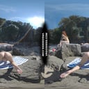 Rebeka Ruby Risky Nude Beach Dildo Masturbating On Vacation Nude Girls Background VRgoddess vr porn video