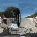 Rebeka Ruby Risky Nude Beach Dildo Masturbating On Vacation Nude Girls Background VRgoddess vr porn video