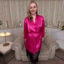 Em Yang Boudoir Outfit with Tan Glossy TightsPantyhose Special Treat - 8K VR Em Yang GlossTightsGlamourVR vr porn video