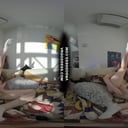 Teen Lika Eating And Masturbating With Bananas VRgoddess vr porn video