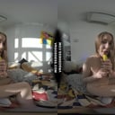 Teen Lika Eating And Masturbating With Bananas VRgoddess vr porn video