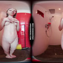 Kitty Kate Oiling Up And Touching Her Tight Young Body Outdoors With Showering And Behind The Scenes VRgoddess vr porn video