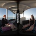 Rebeka Ruby With Her Friend Lily Mays Naked Sunset Boat Cruise With Sucking And Licking Lesbian Fun VRgoddess vr porn video
