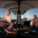 Rebeka Ruby With Her Friend Lily Mays Naked Sunset Boat Cruise With Sucking And Licking Lesbian Fun VRgoddess vr porn video
