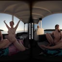 Rebeka Ruby With Her Friend Lily Mays Naked Sunset Boat Cruise With Sucking And Licking Lesbian Fun VRgoddess vr porn video
