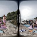 Kirstina With Her Friends Emmux And Rebeka Ruby Nude Beach Picnic And Sunbathing VRgoddess vr porn video