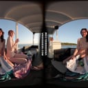 Lily Mays Uses Dildo And Her Pussy Licking Tongue On Rebeka Ruby Sunset Boat Ride VRgoddess vr porn video