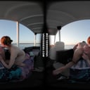 Lily Mays Uses Dildo And Her Pussy Licking Tongue On Rebeka Ruby Sunset Boat Ride VRgoddess vr porn video