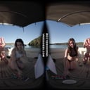 Triple Girls Nude Painting Art On A Yacht And Swimming In The Sea While On Vacation In Italy VRgoddess vr porn video