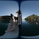 Triple Girls Nude Painting Art On A Yacht And Swimming In The Sea While On Vacation In Italy VRgoddess vr porn video